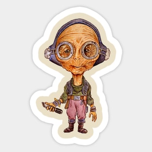 Wise Maz Sticker